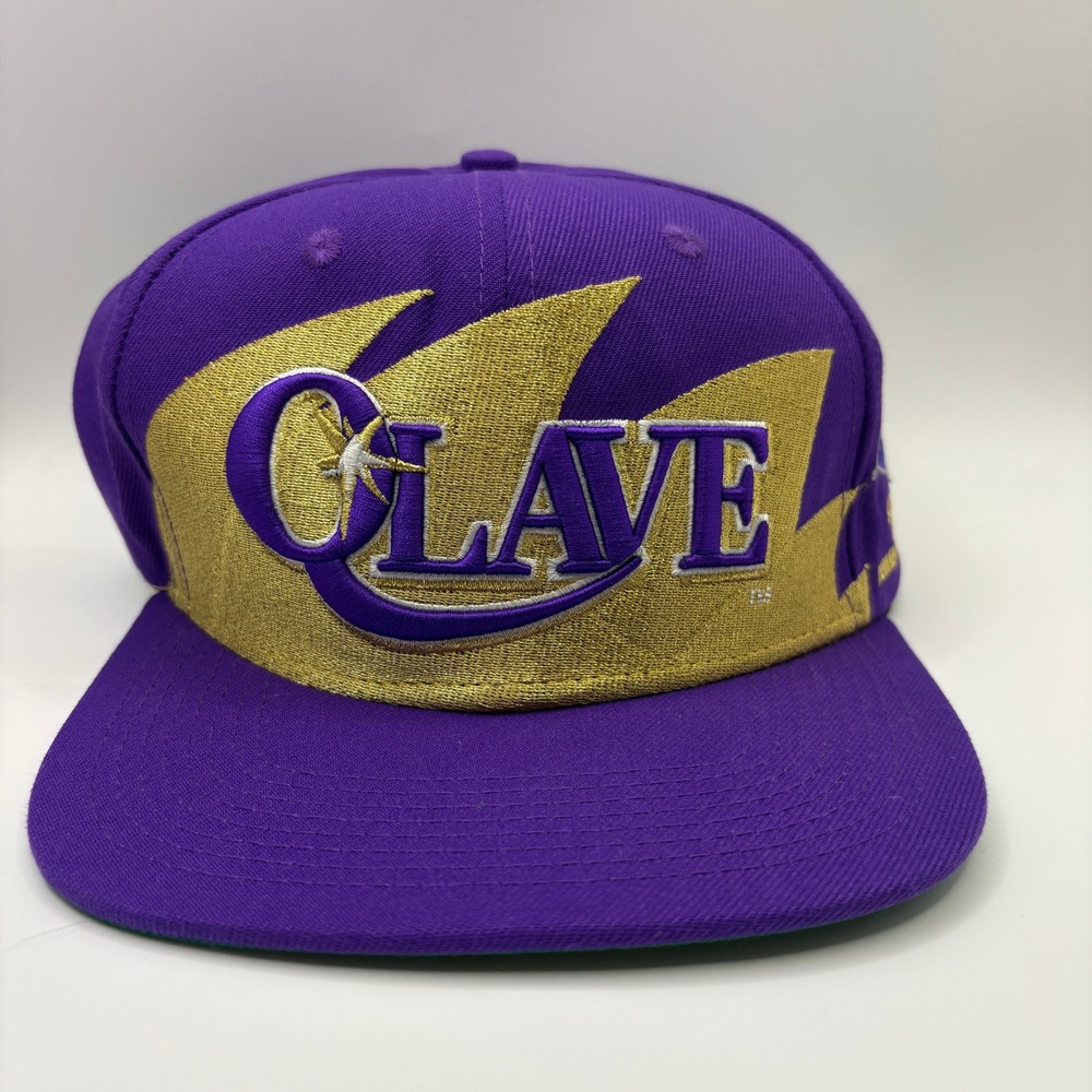 Vintage 84th Grand Conclave Tampa Bay Snapback Hat Purple Gold Omega Psi Phi